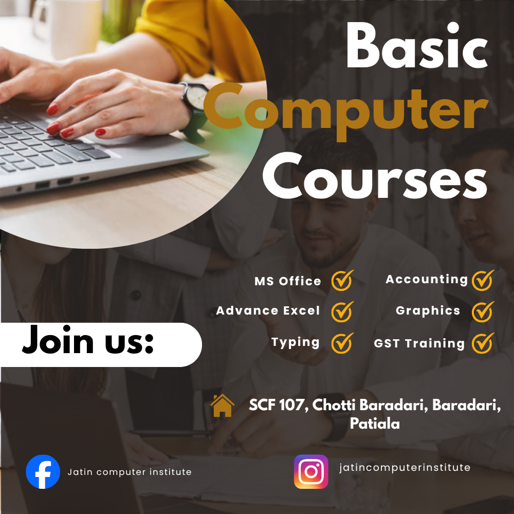 Basic Computer Course in Patiala