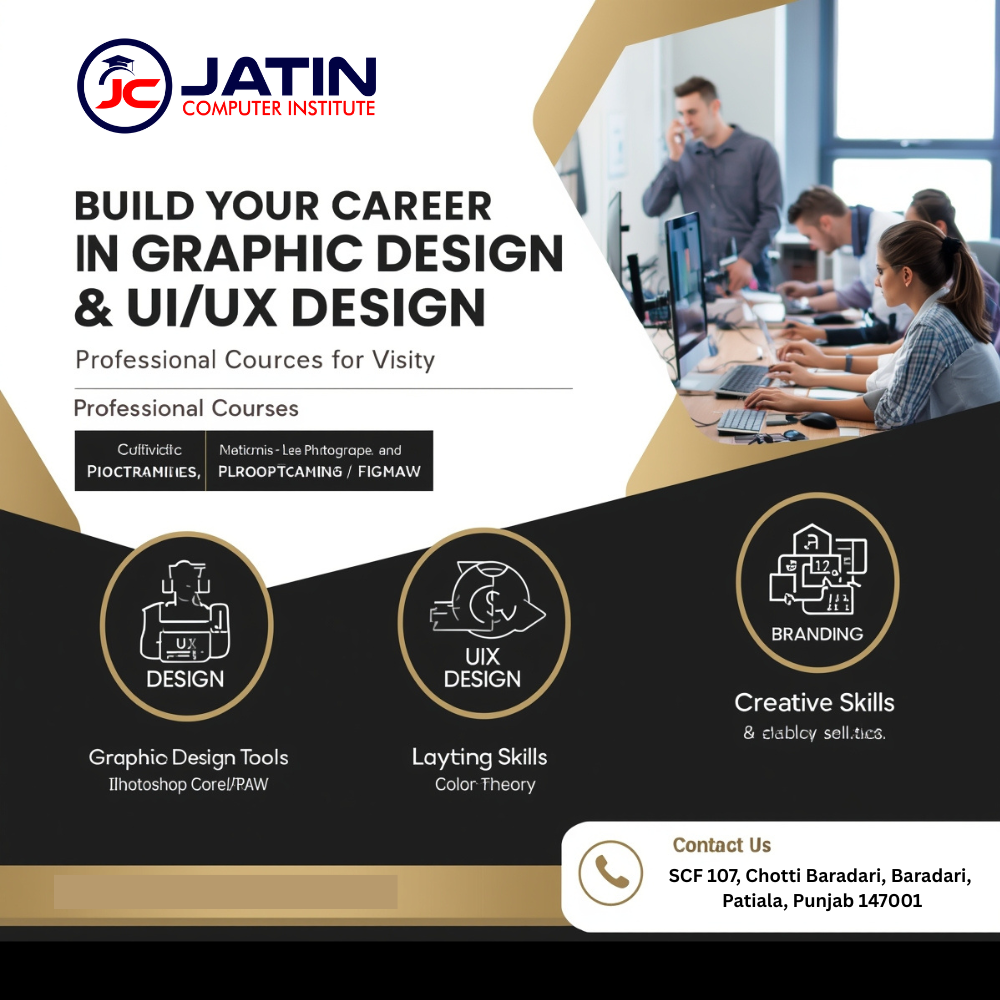 GRAPHIC DESIGN & UI:UX DESIGN course