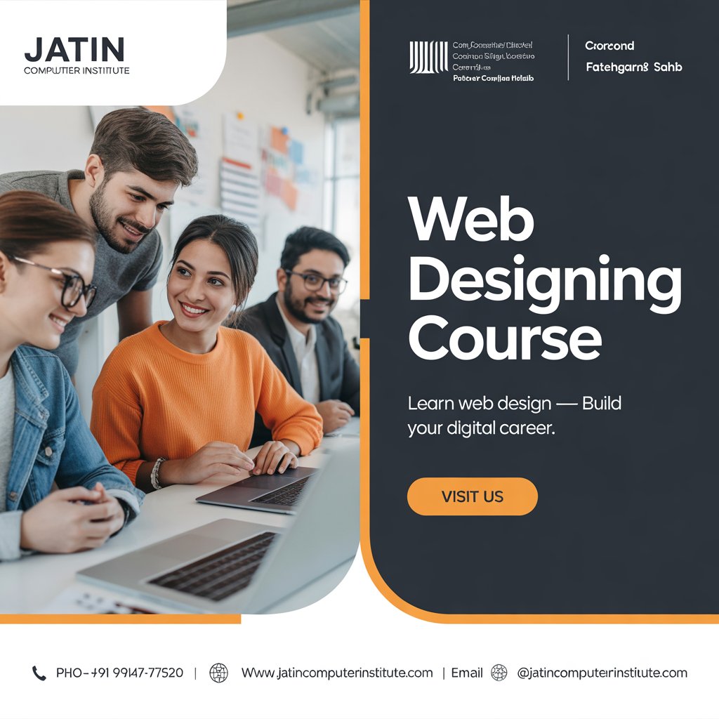 web designing course in fatehgarh sahib